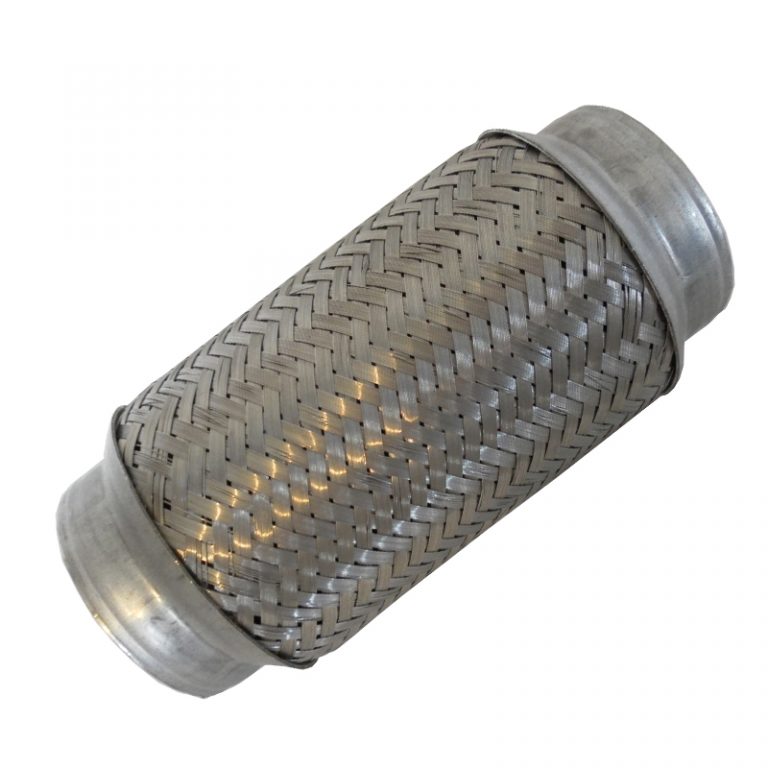 Exhaust Flex Pipe 3.5″ x 8″ 2 Ply Stainless Steel